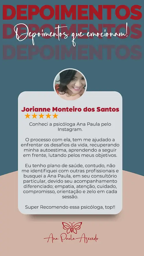 print depoimentos que emocionam